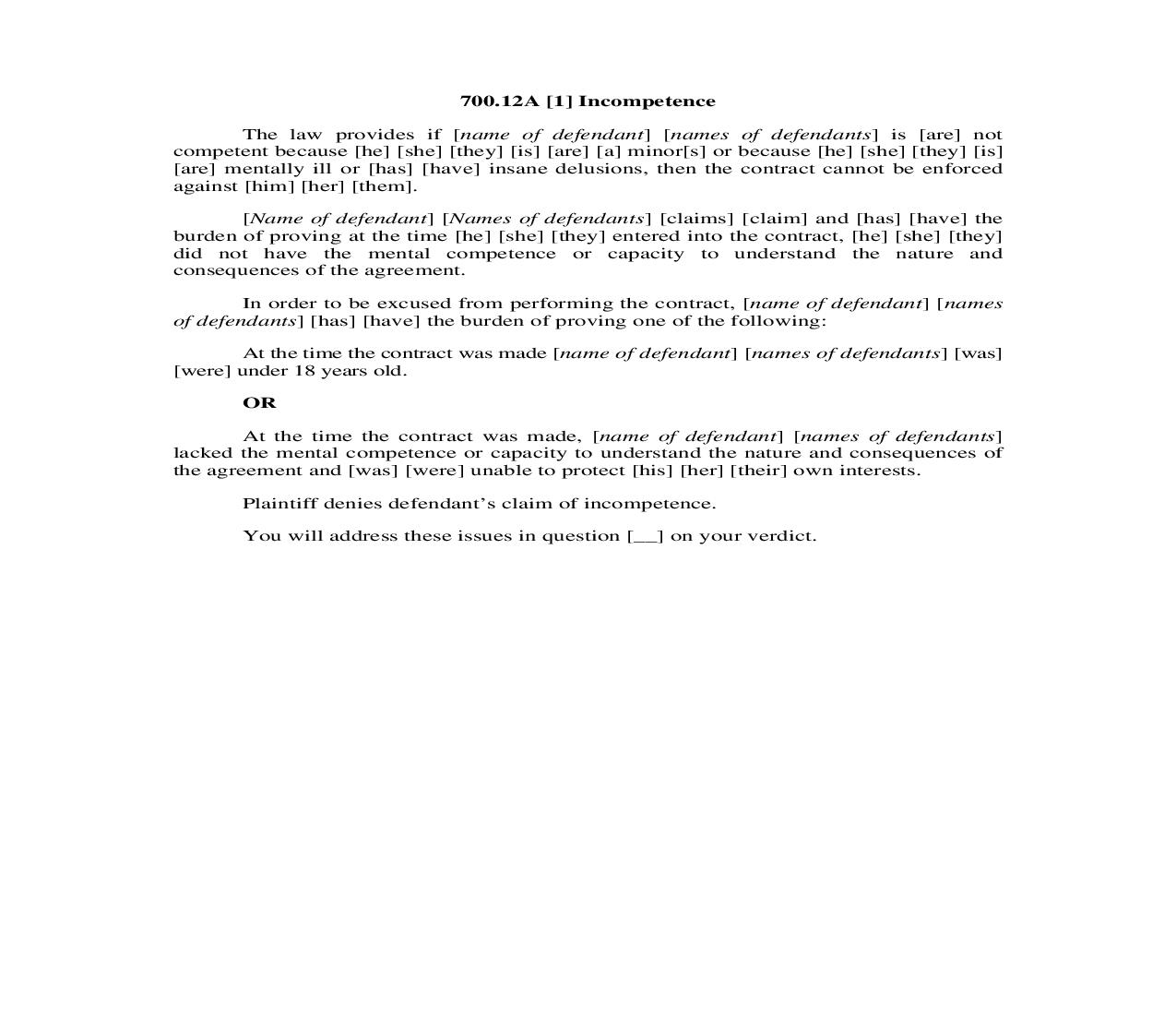 700.12A. [1] Incompetence | Pdf Doc Docx | Illinois_JI